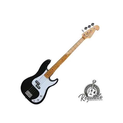 Contrabaixo Sx Spb57 Precision Bass 4 Cordas Preto Musical