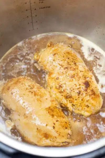 how long to cook chicken breasts in instant pot
