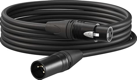 R De Xlr To Xlr Cable Black Xlr M Best Buy