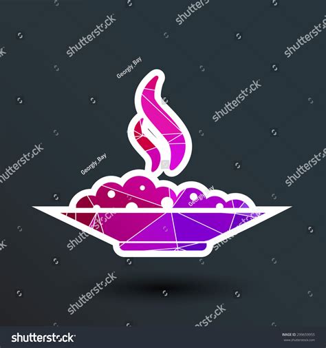 Hot Meal Cup Steamy Bowl Food Stock Vector Royalty Free 299659955 Shutterstock