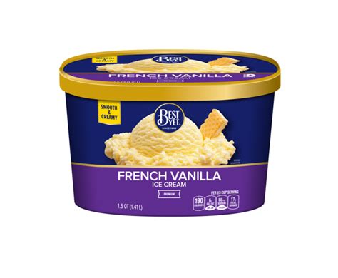 French Vanilla Ice Cream - Best Yet Brand