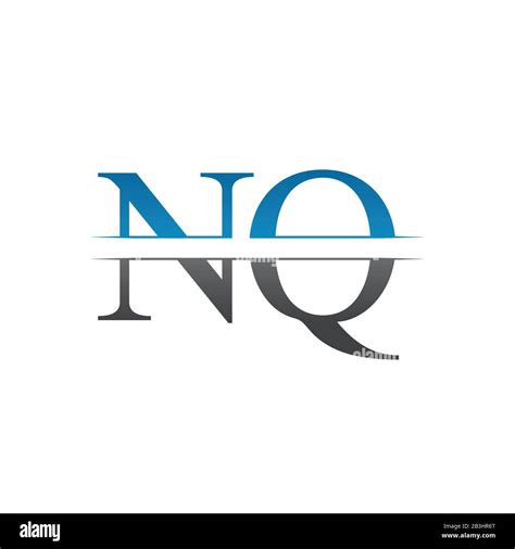 Plantilla De Vectores De Dise O De Logotipo Nq De La Carta De Monograma