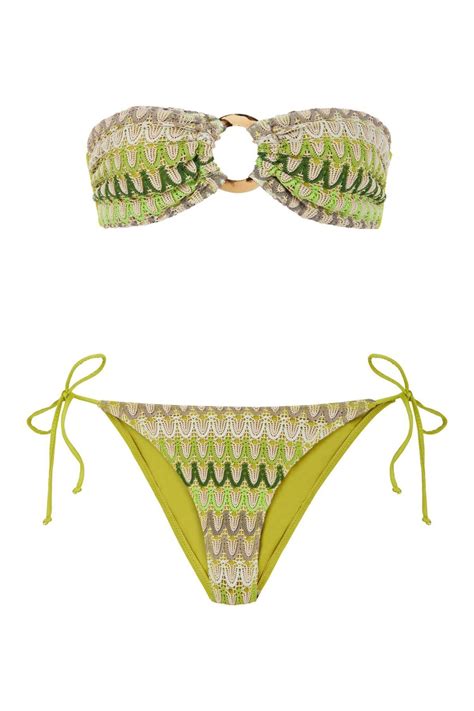 Aquella Straplez Renkli Triko Bikini Takım Fiyatı Yorumları