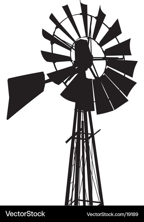 Windmill Silhouette Vector Png Silhouette Modern Windmill Clipart | The Best Porn Website