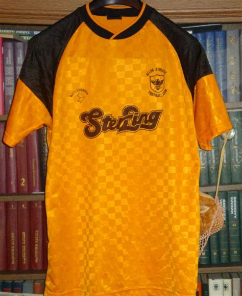 Alloa Home football shirt 1988 - 1990