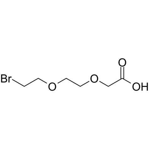 Bromo PEG2 Acetic Acid PROTAC Linker MedChemExpress