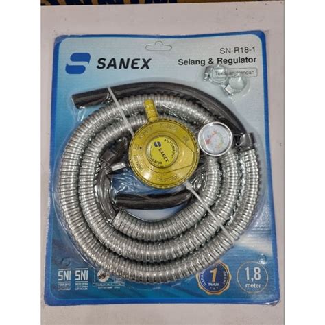 Jual Sanex Sn R Selang Regulator Meter Sni Harga Promo Shopee