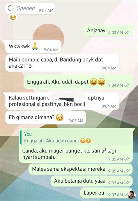 Itbfess On Twitter Gaiss Emang Anak Itb Banyak Yg Main Bumble Ya