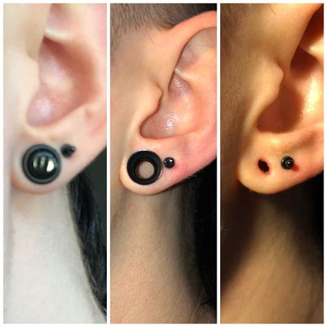 Plug Tunnel NAKED 0g P R Stretched