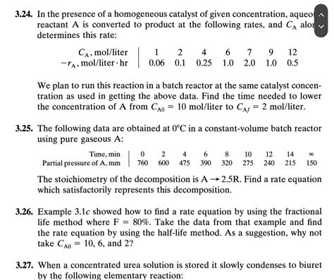 324 In the presence of a homogeneous catalyst | StudyX