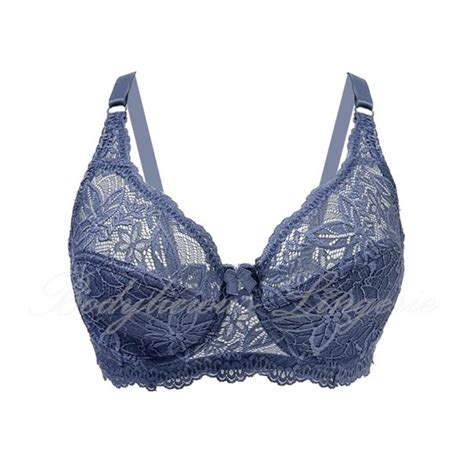 Underwired Floral Lace Lightly Padded Bra Bodylicious Lingerie