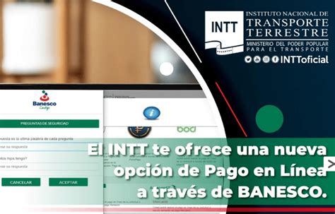 Ahora puedes usar Banesco como opción de Pago en línea para trámites