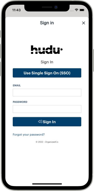 Hudu Mobile App - Setup – Hudu Support
