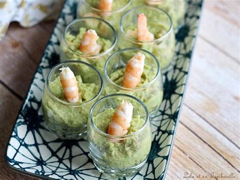 Verrines Express De Guacamole Crevettes Recette De Lolo Et Sa