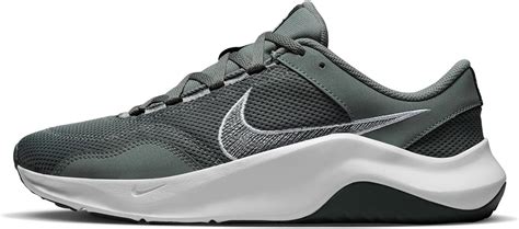 Nike Men S Legend Essential 3 Sneaker Smoke Grey White DK Smoke Grey