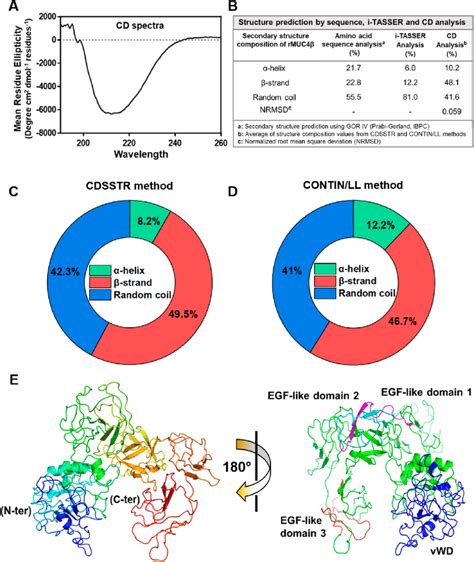 Biophysical characterization and secondary structure analysis of ...