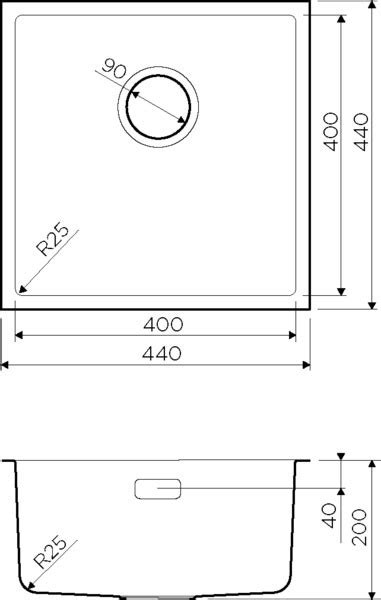 Мойка Omoikiri Tadzava 44-U-IN Quadro 44х44см нержавеющая сталь для ...