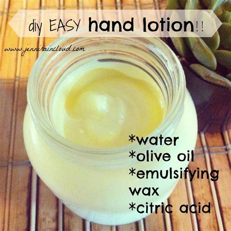 How To Make Diy Hand Lotion This Is So Easy Recipe Hand Lotion