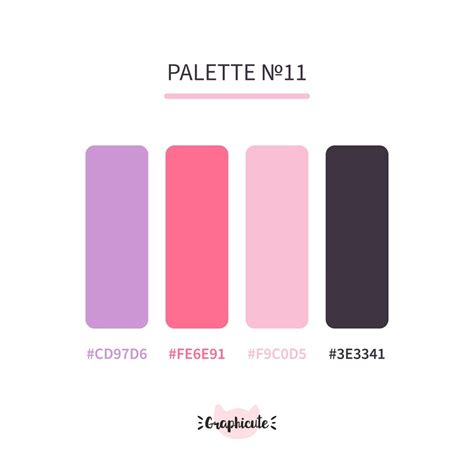 Color palette with hex codes. Beautiful color combination .⠀ #colorscheme #colorpalette # ...