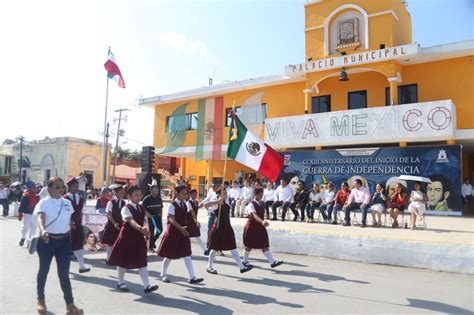 Kanasín anticipa el desfile por el 213 Aniversario de la Independencia