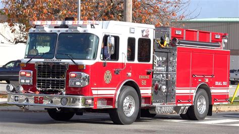 Brookhaven Fire Company Engine 52 Ambulance 52B Responding YouTube