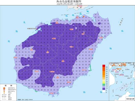 冷冷冷！寒冷三级预警 五指山最低气温将降至7℃以下 东北风 夜间 多云