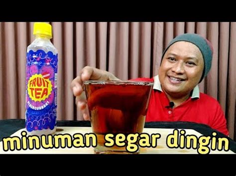 Fruit Tea Mukbang Minuman Segar Dingin YouTube