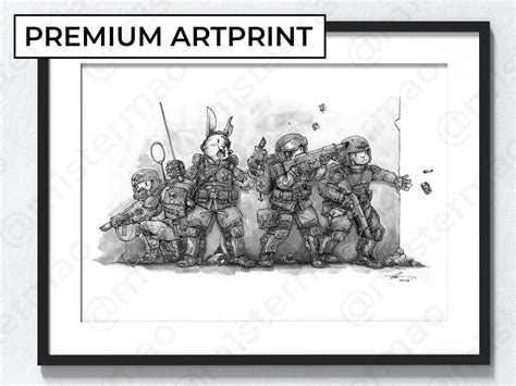 Imperial Guard 40K Poster Premium Art Print Unique Artwork Home Decor ...