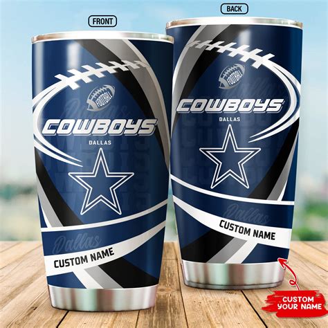 Dallas Cowboys Personalized Tumbler Bg191