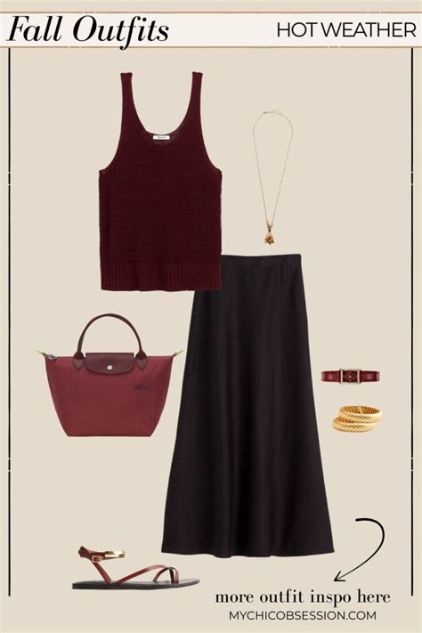 12 Hot Fall Outfits To Wear When Autumn Still Feels Like Summer MY CHIC OBSESSION