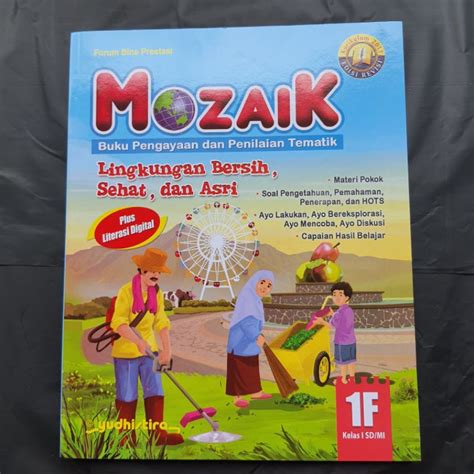 Jual Mozaik Tematik K Sd Mi Kelas F Shopee Indonesia