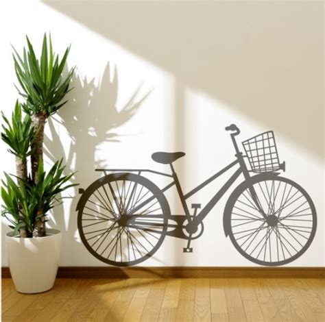 La Bici Que Trae Paz A La Casa Vinilos Decorativos