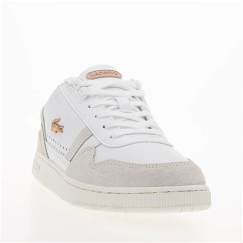 Buty Lacoste T Clip 744sfa0063 1y9 Damskie Biało Beżowe