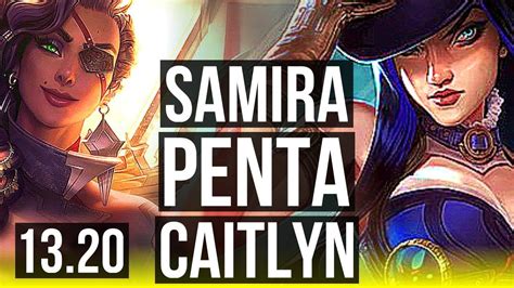 SAMIRA Nautilus Vs CAITLYN Nami ADC Penta 66 Winrate