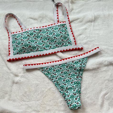 Nwt Size Medium Zaful Bikini Never Worn Tried On Depop