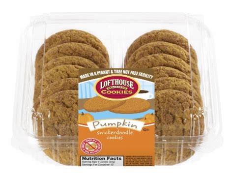 Lofthouse Pumpkin Snickerdoodle Cookies 15 Oz Kroger