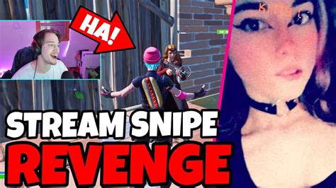 I Stream Sniped My Thirsty Ex Girlfriend 🥵💦 Funny Fortnite Moments Youtube