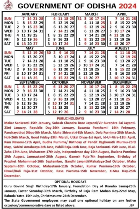 Odisha Holidays List For 2024 Odisha Calendar Public Holiday School