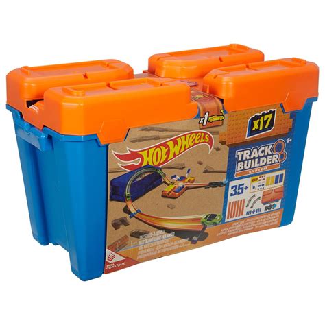 Hot Wheels Track Builder Kutulu Uzman Serisi Yarış Seti Kule Yarışı Kutusu Başlangıç Paketi