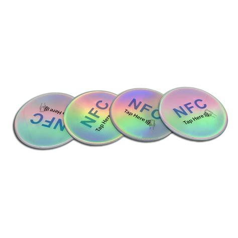 Custom Logo Hologram NFC Sticker RFID Tag NFC Sticker RFID