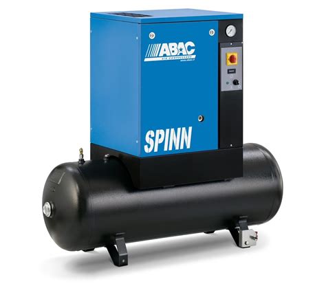 ABAC SPINN 2 2Kw 10 3 CFM 10 Bar Tank Mounted 200 Litre Tank C43