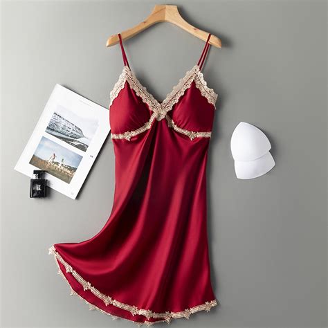 Herrnalise Women Satin Sling Skirt Dress Sexy Lingerie Home Wear Pajamas Nightdress Walmart