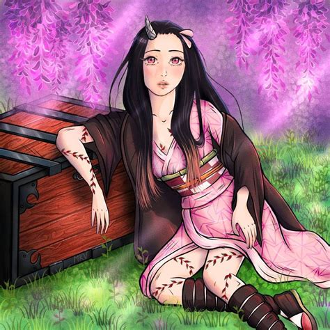 Nezuko Demon Slayer Fanart by miniaturekittyvoid on DeviantArt