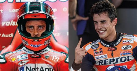 Márquez provoca Dovizioso Come Rossi con Biaggi MotoGP Moto it