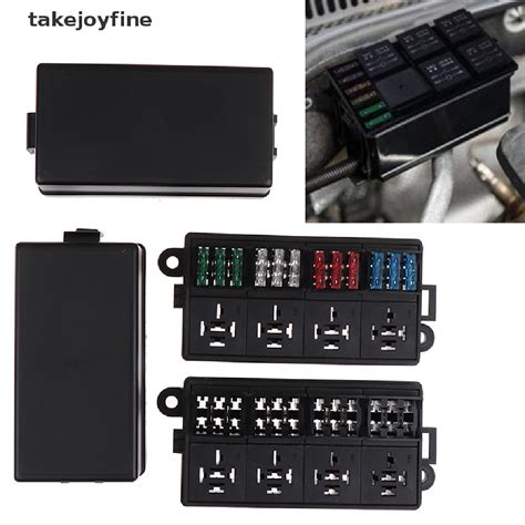 Tfph V Relay Box Block Way Atc Ato Fuse Block Universal Waterproof