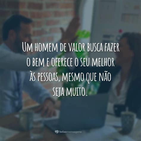 Mensagens De Homem De Valor Fdplearn