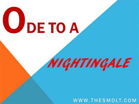 Write Down The Ode to A Nightingale summary : Poem, Themes & Analysis - THESMOLT