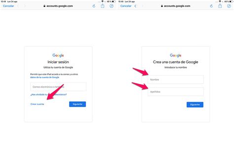 Cómo crear una cuenta de Gmail desde el móvil