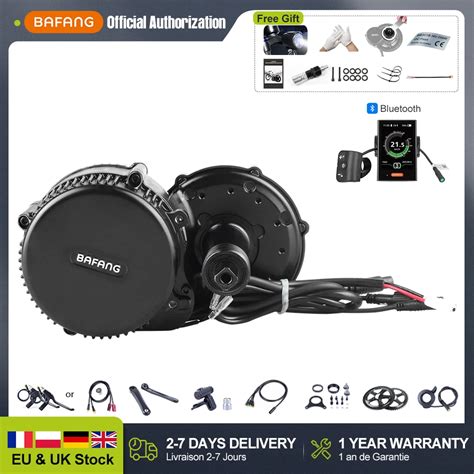 Bafang Mid Drive Motor Kit 1000w 750w 500w 250w Electric Bicycle