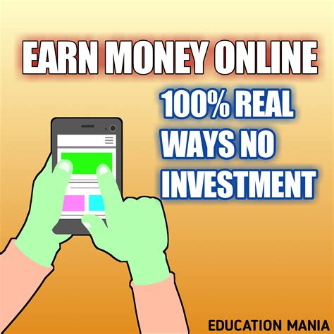 Make Money Online From Home Without Investment